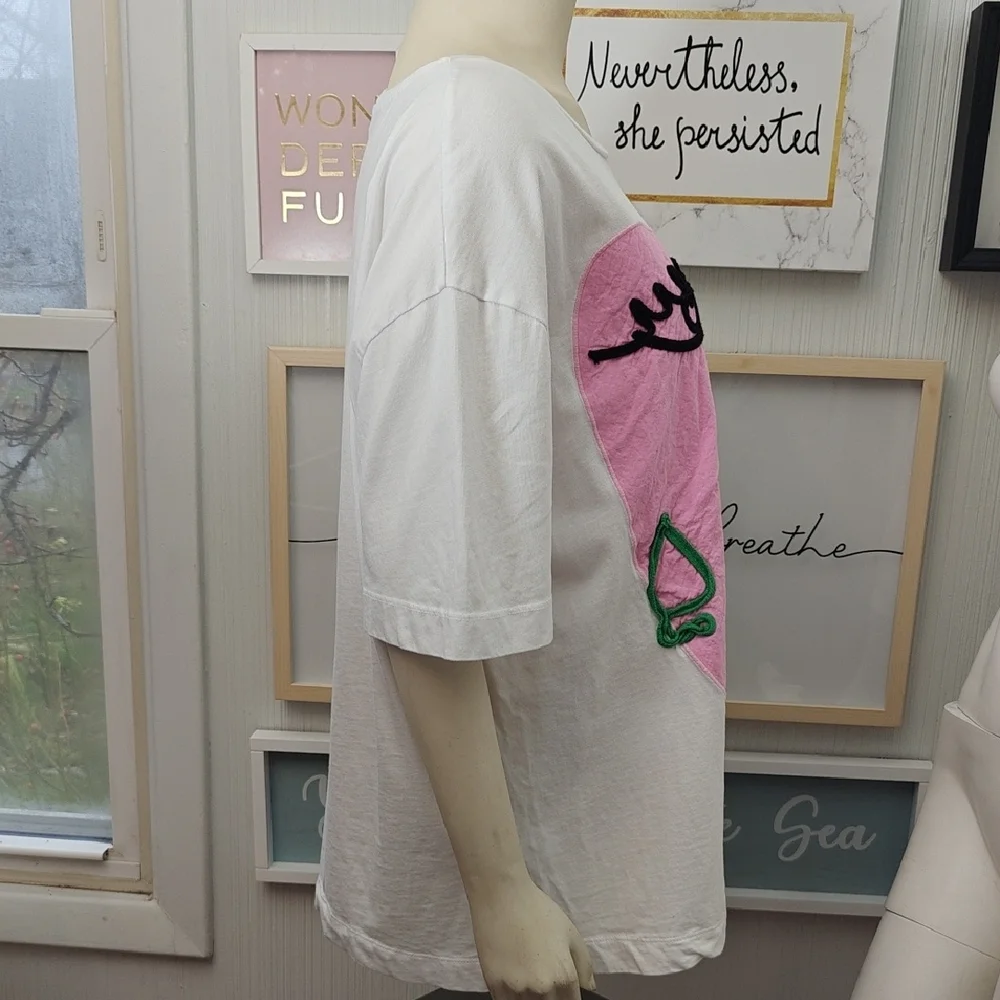 Zara White T-Shirt - Picture 3 of 6